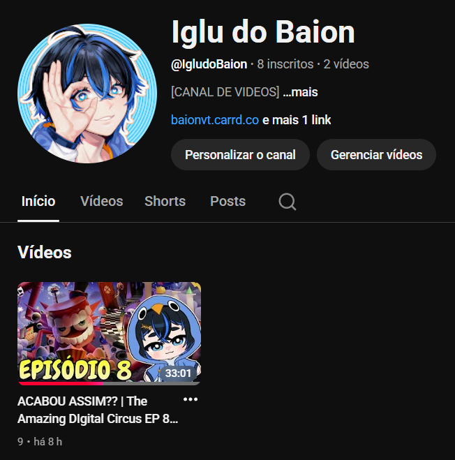 BaionVT 💙 Vtuber Pinguim tweet media