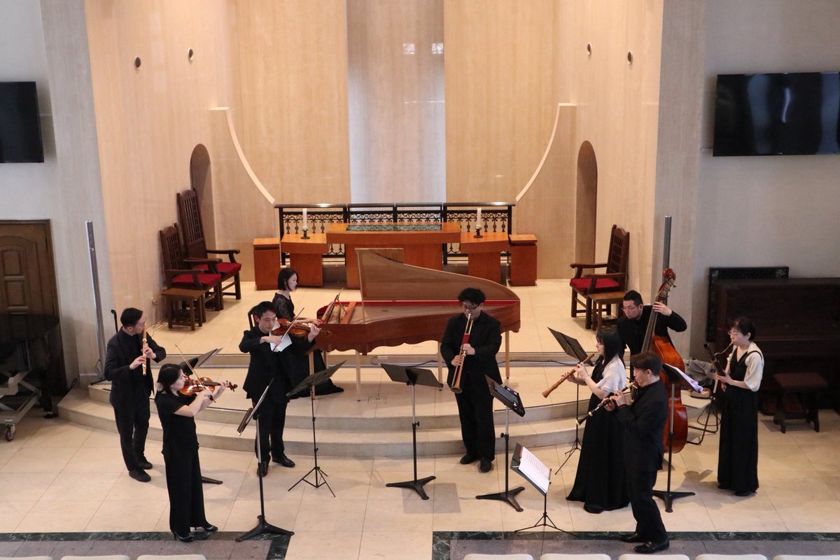 MusicaRicercare's tweet photo. 【御礼】

3/20(神戸)、21(京都)に行いました、
弥生候奏楽〜chamber ensemble Vol.1〜
は無事に終演しました。
春の陽気でお天気も良いなか演奏会に足を運んでいただき、ありがとうございました🌸 https://t.co/v8dtSK72Cf