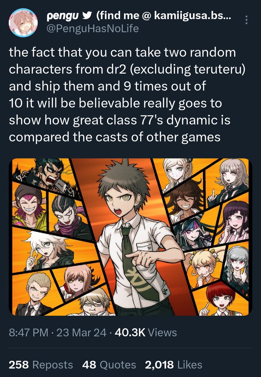 Hauhau 🎧 (Danganronpa 2x2 arc) tweet media