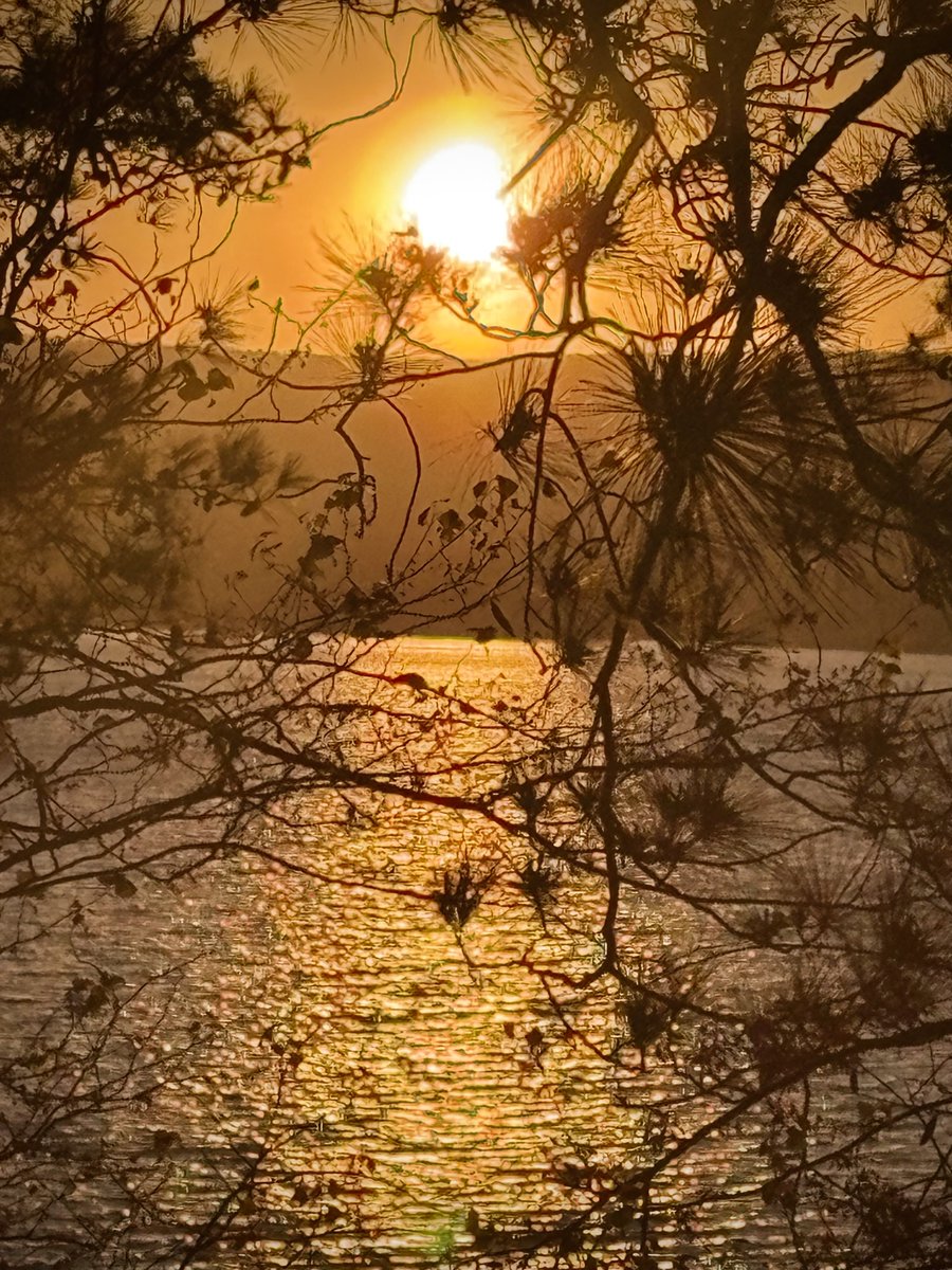 ⁦<a href="/spann/">James Spann</a>⁩ Weiss Lake sunset