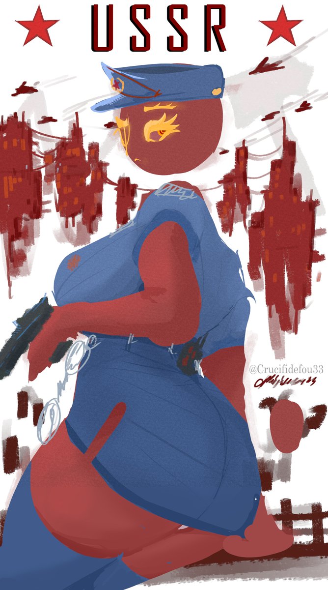 Crucifidefou33's tweet photo. 𝚃𝙷𝙴 𝚄𝚂𝚂𝚁
#CountryHumans
#countryhumanscccp https://t.co/v9o1b58N5Y