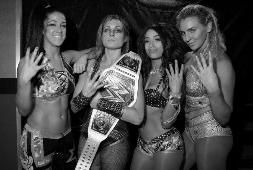 legitbossmone's tweet photo. They came, they fought, they dominated and they changed women’s wrestling forever #4HW https://t.co/YtiScfpe8c