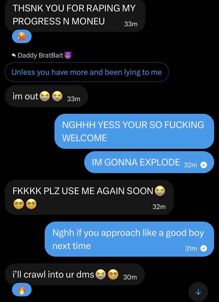 Daddy BratBait😈 tweet media