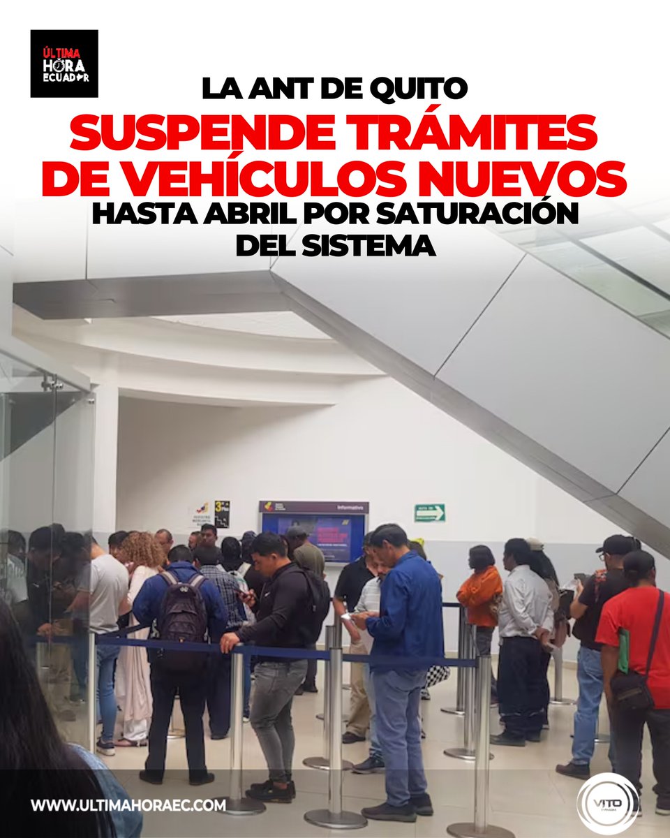 La AMT anunció que desde mañana 23 de marzo hasta el 31 de marzo no se recibirán nuevos trámites de matriculación para vehículos nuevos.