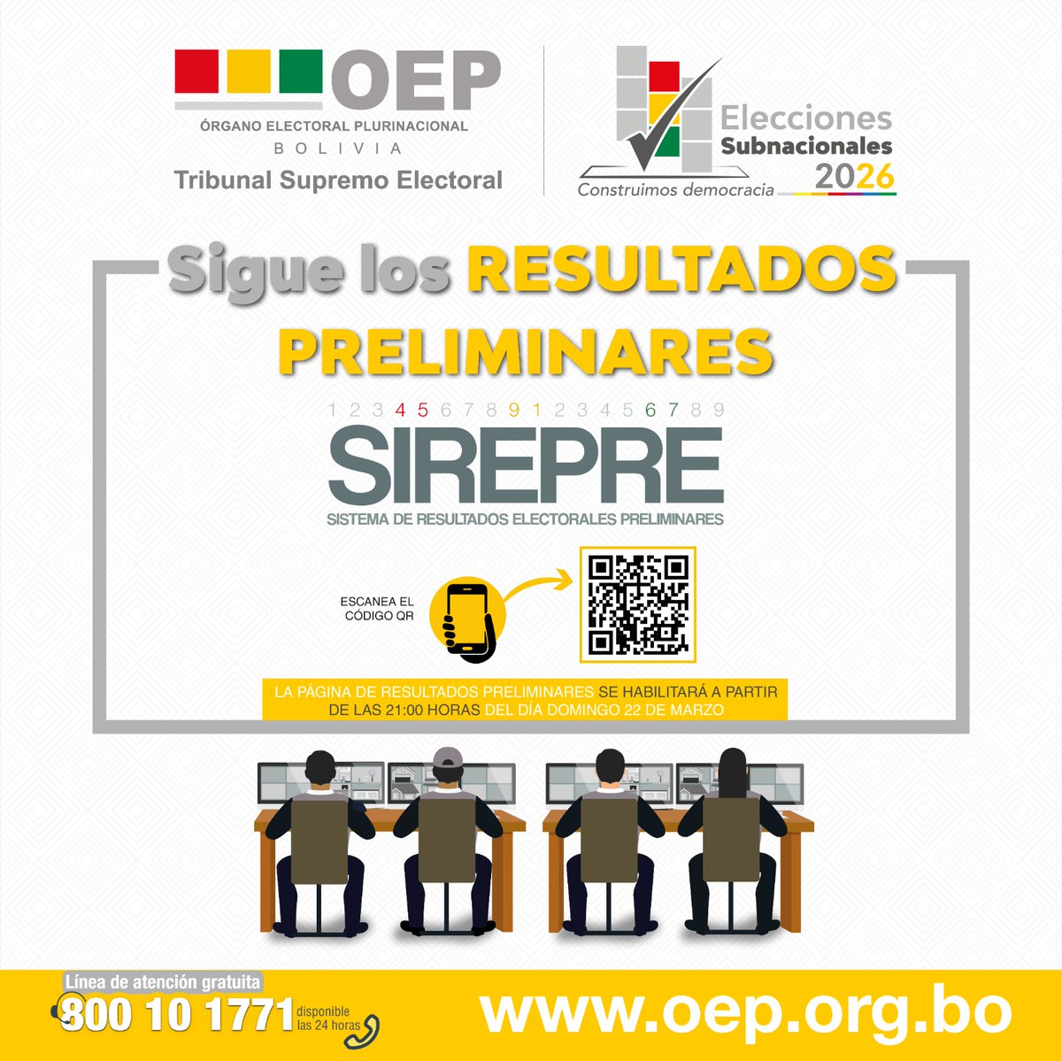 TSE Bolivia tweet media