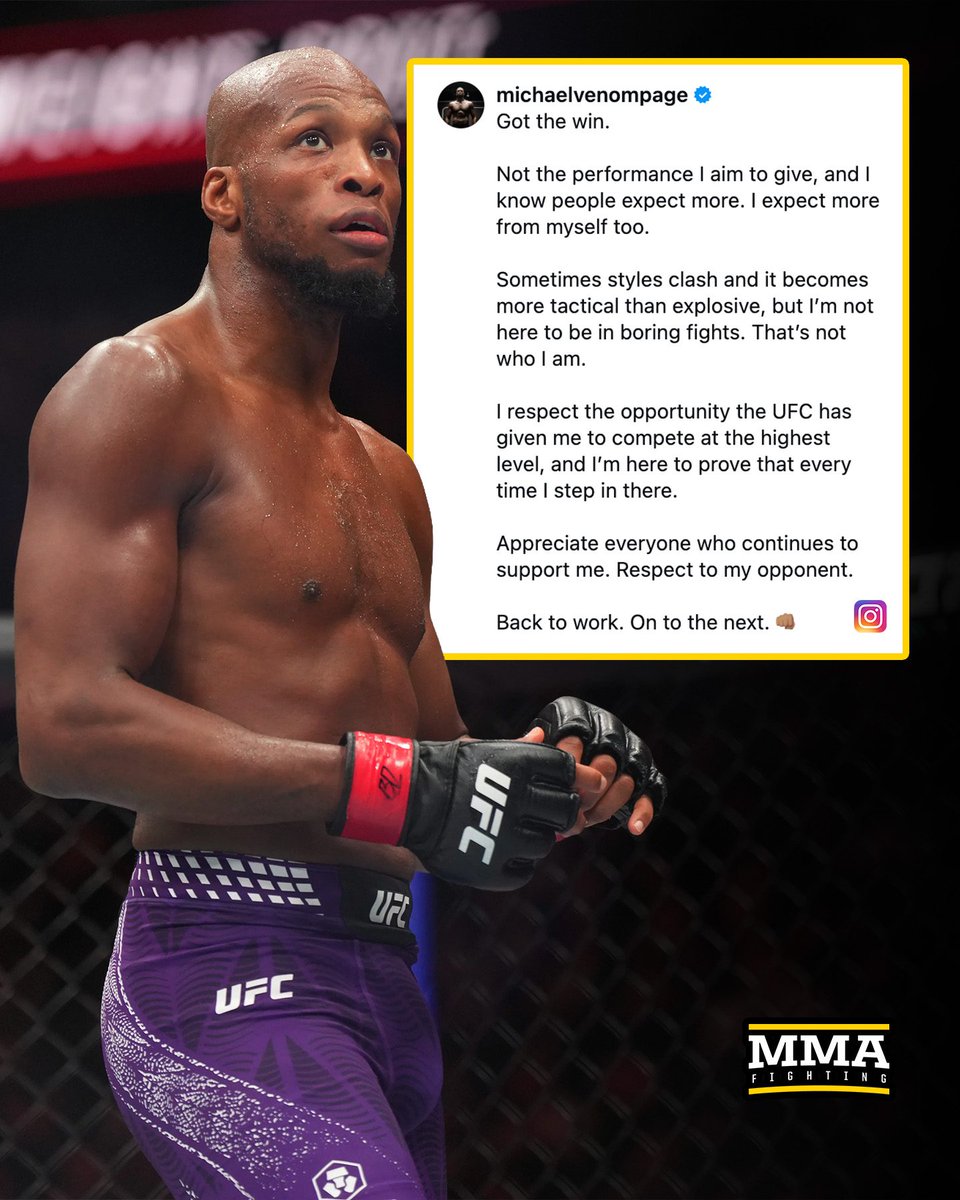 MMAFighting's tweet image. Michael 'Venom' Page reflects on his win over Sam Patterson at #UFCLondon