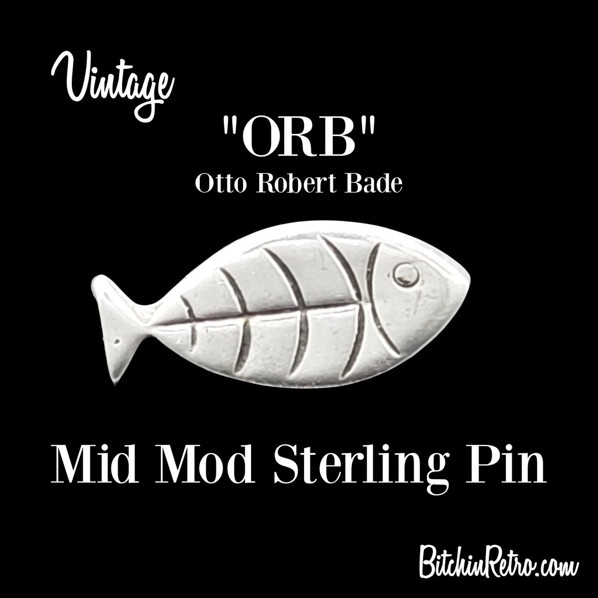 RetroCEO's tweet image. Here fishy fishy...

Circa 1960's #sterlingsilver fish #pin by #MidCenturyModern designer #OttoRobertBade packs a lot of style in a small package. Lots of awesome #symbolism and the perfect size for a lapel or hat.

#fish #christianity #wow #Easterstyle

bitchinretro.com/products/vinta…
