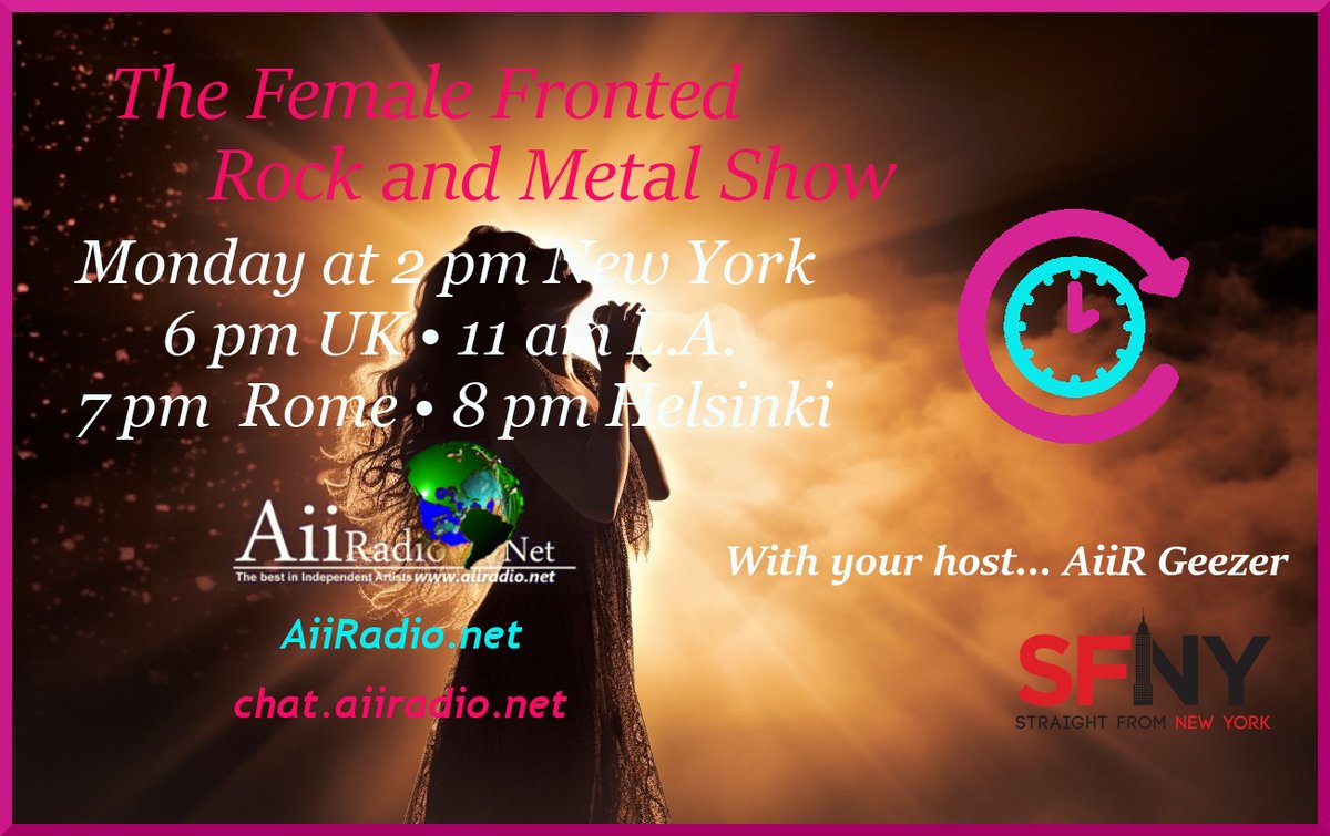 ScottBrownstone's tweet photo. #AiiR #twitch
Mar 23 at 2pm NYC•6pm UK
#Premier @triosphere+
#New:#Whiteabbey,#Parhelyon,#ScytheForSoreEyes& #Mystfall+
@anetteolzon,@orianthi,@worldoficarus,@BSaidofficial,@crucifiedbarbar,@TG_Nicarus,@jojoandtheteeth,@Pyrofox_Music,@KillForEden,@AutumnNL,@circleTheCityCA+more! https://t.co/7PhS1hwAmC