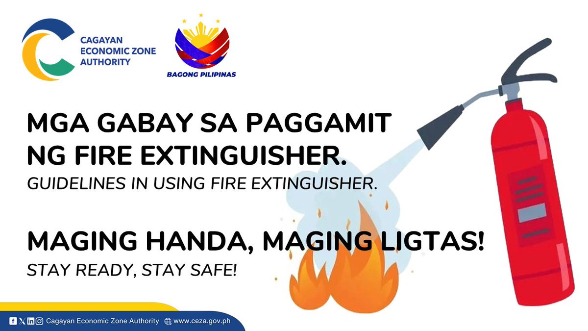 Cagayan Economic Zone Authority tweet media