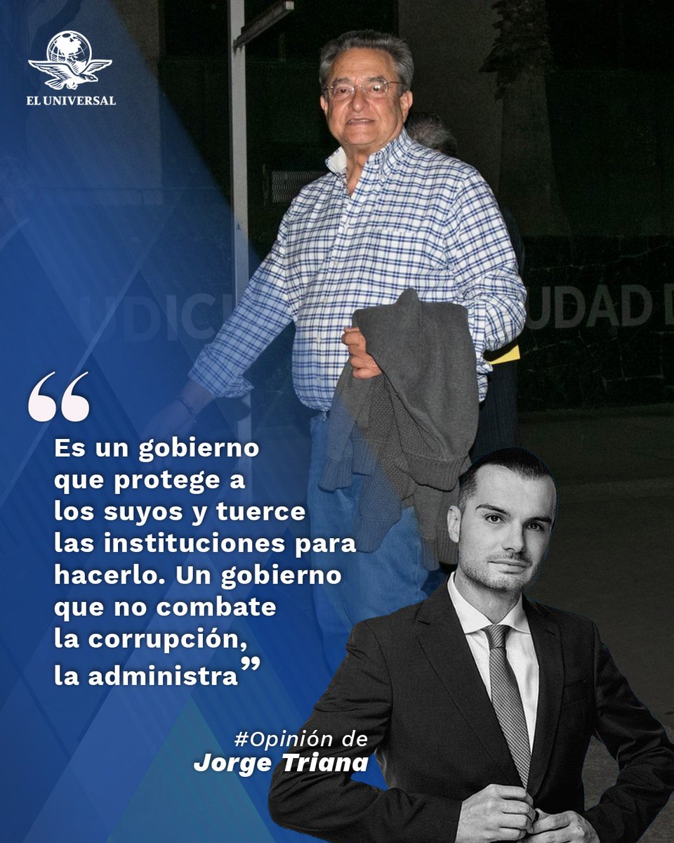 El_Universal_Mx's tweet photo. Ni Pío ni nada | #Opinión de @JTrianaT 

"El caso de Pío López Obrador nunca fue un incidente aislado. Los tres videos se habla de entregas constantes, no de un evento único. Es un esquema, no un accidente" https://t.co/vZpRPbvAT1