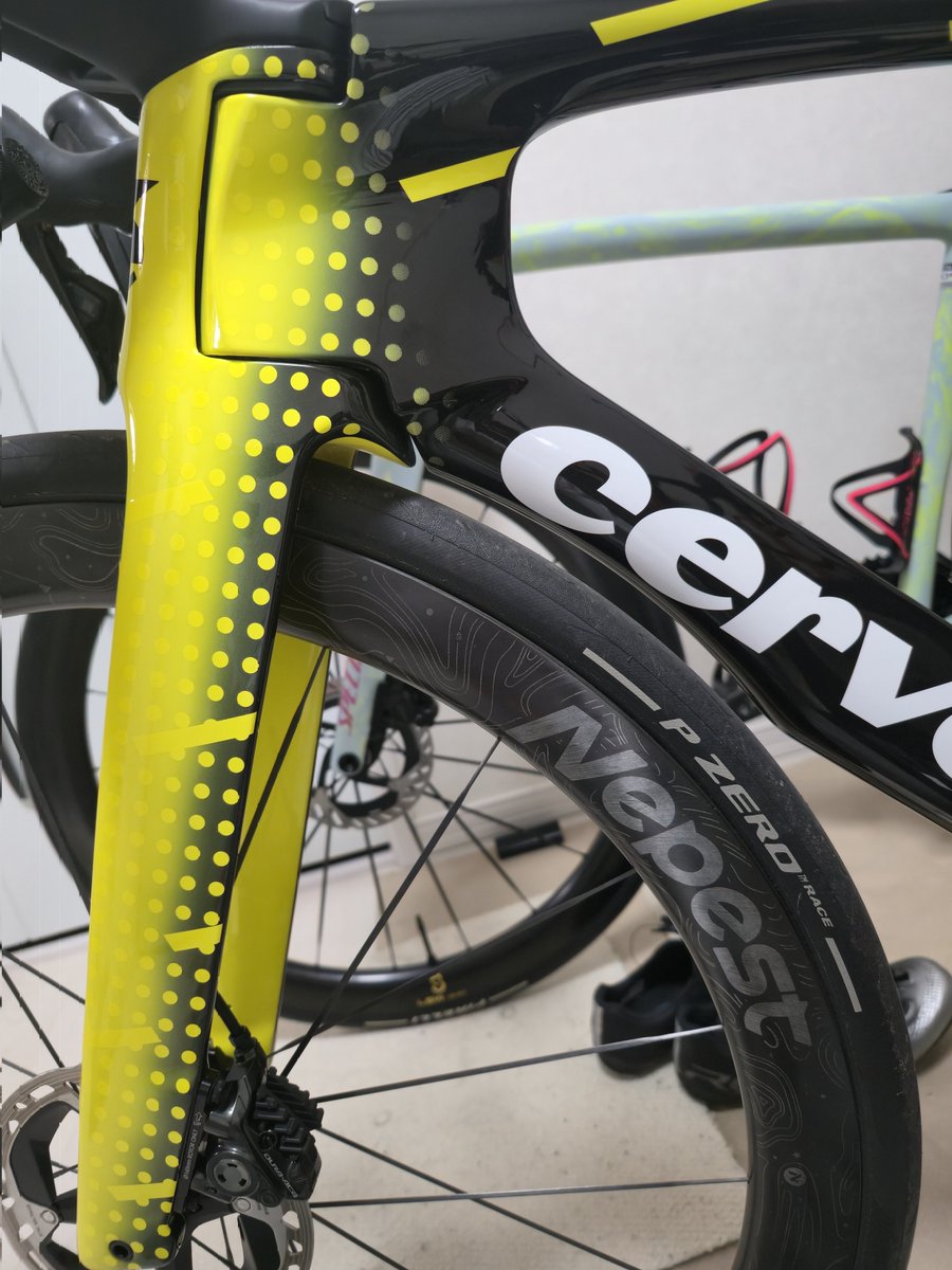 ポガチャルの裸エプロン サーヴェロS52台持ち tweet media