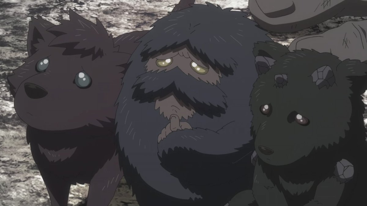 Back on the topic of filers, I like how we got an episode dedicated to Yami’s pet beasts and how he met them. We never see them clearly in the manga, but the anime shows that they lost their parents, so Yami adopted them. I thought it was sweet. #BlackClover