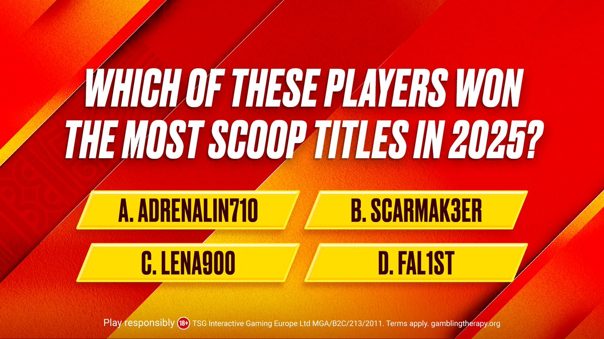 PokerStars tweet media