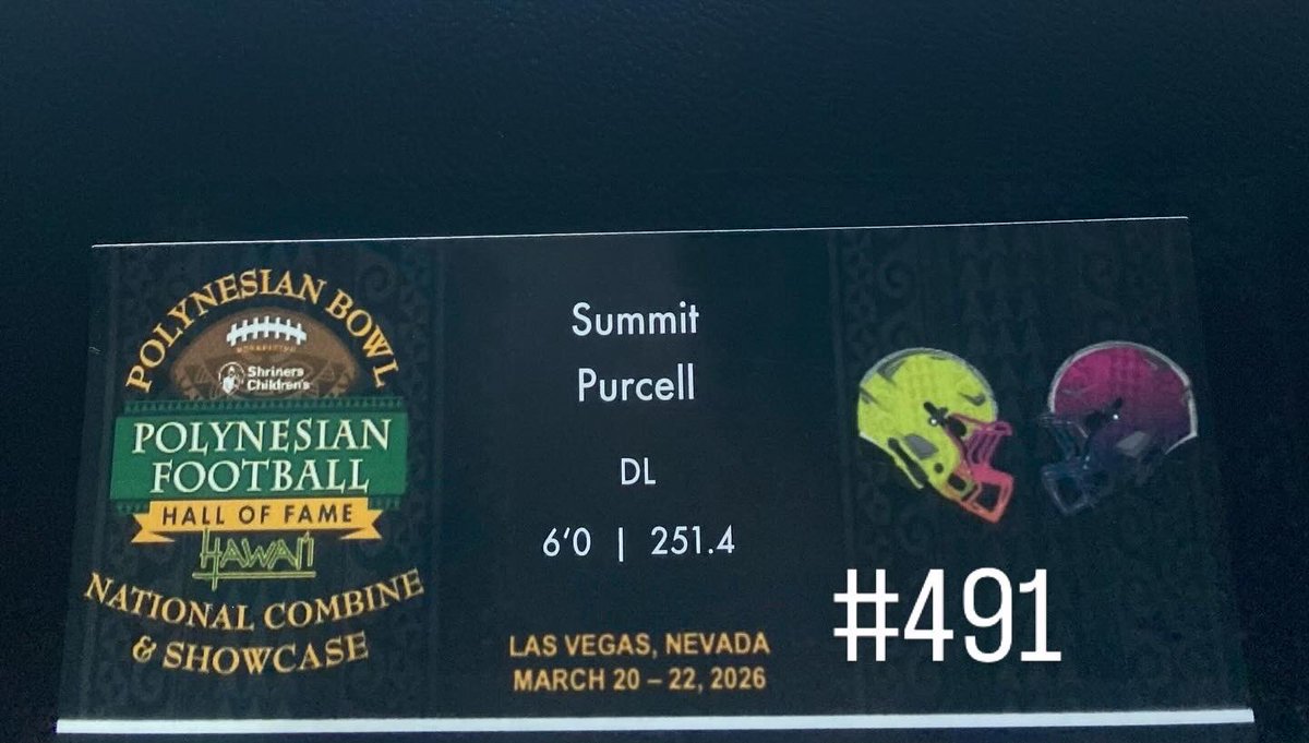 Summit Purcell 6'1 255lbs DL c/o '28 tweet media