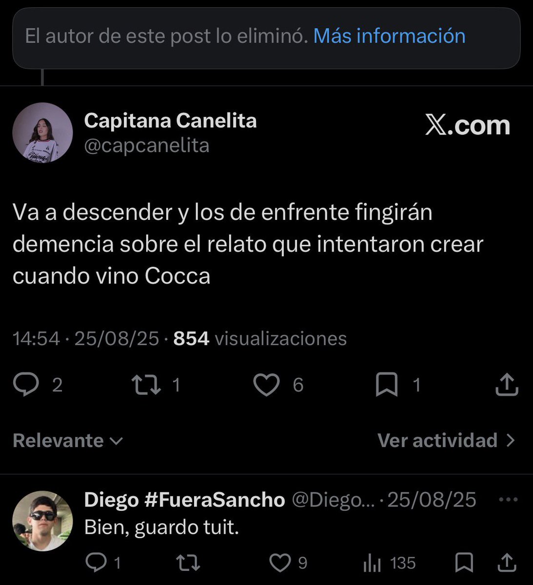 Capitana Canelita tweet media