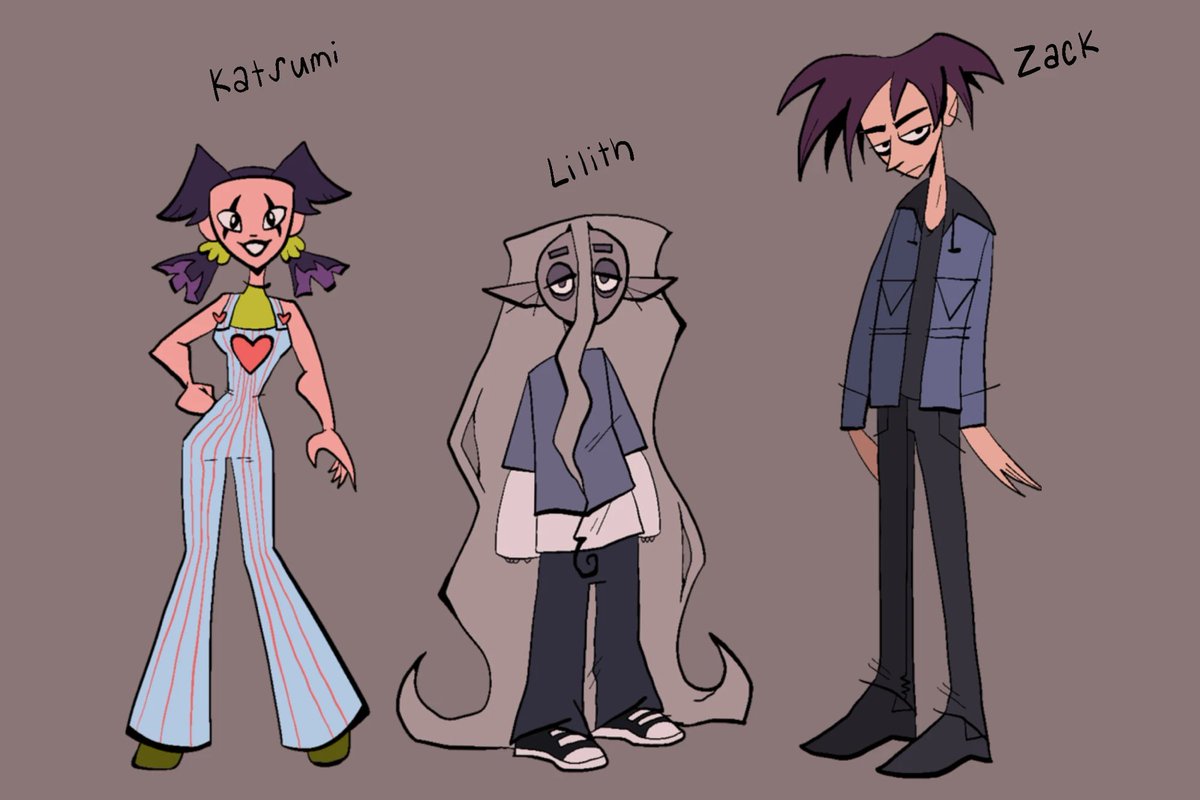 marscats37's tweet photo. oc lineup pt. two 
#ocart #characterdesign #originalcharacter https://t.co/W7ofecwx7Z