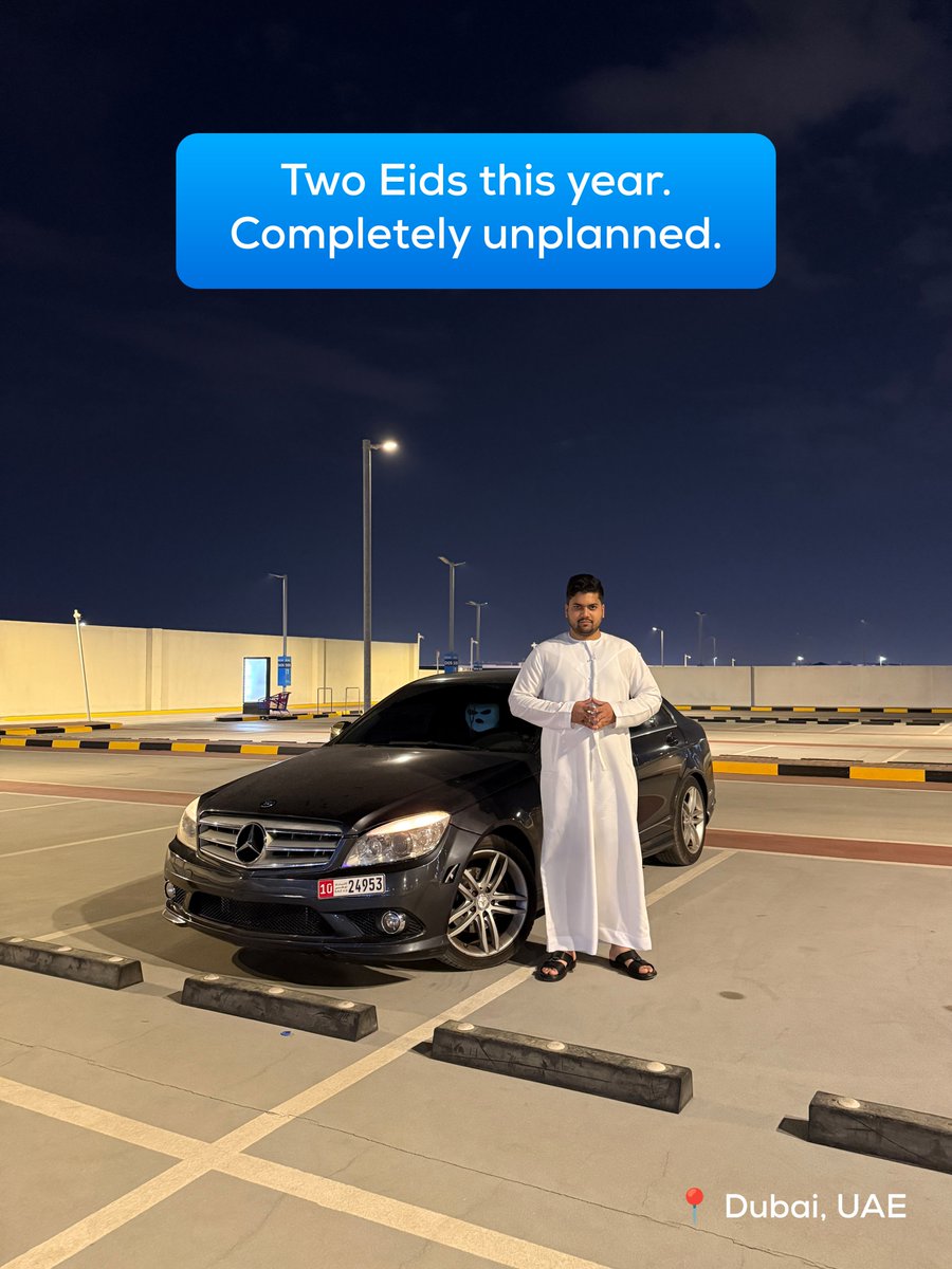 HadiGrindset's tweet photo. Launched @HalogixLLC in the UAE this Ramadan. Long days, pushing across time zones.

Days before Eid, my flight got cancelled.

Found a last-minute route. Made it work.

Eid in Dubai. Then Eid again in Pakistan with family.

Allah’s plans always prevail 🤍 https://t.co/o9bRCDUWr0