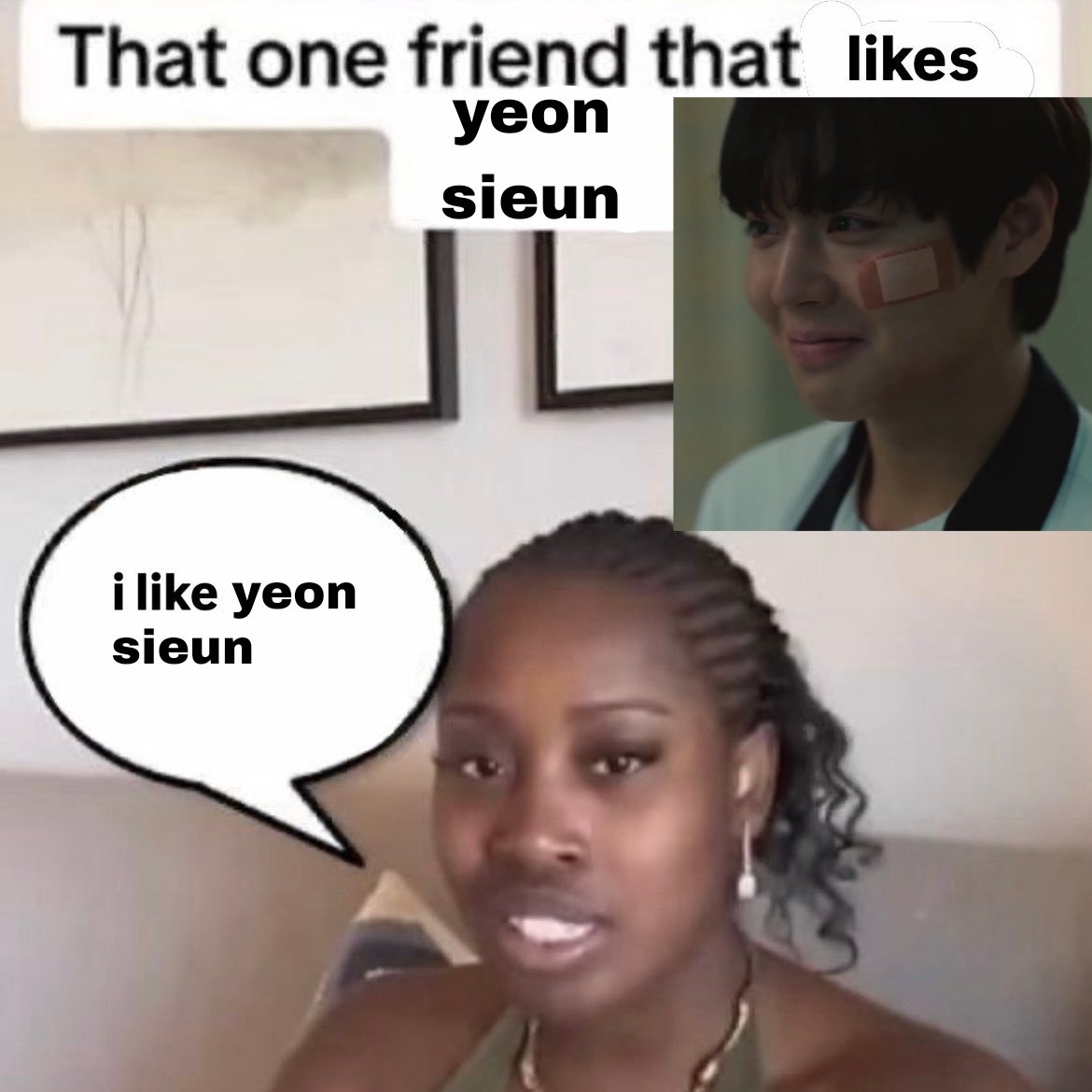 nyangggotak's tweet photo. its me im that one friend #whc #yeonsieun https://t.co/BZFac4IXtA