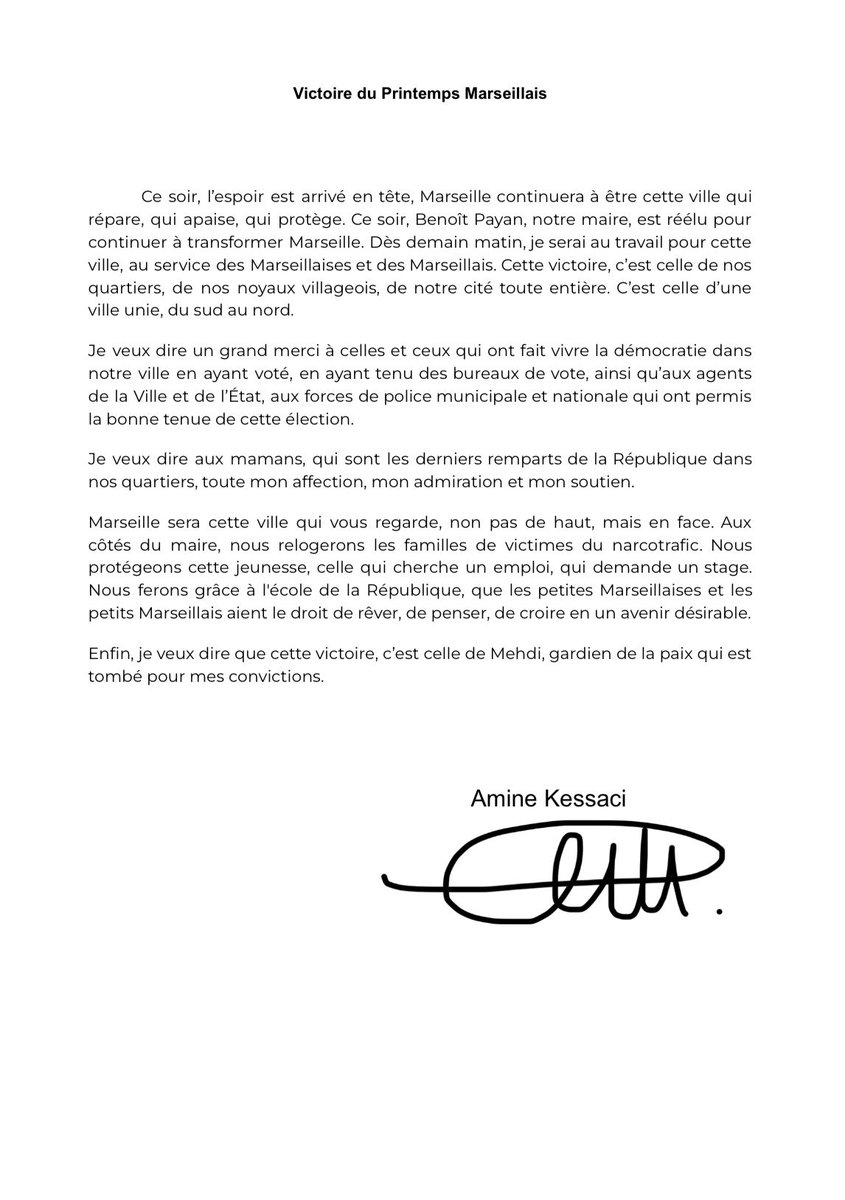 Vive le Printemps, Vive Marseille !