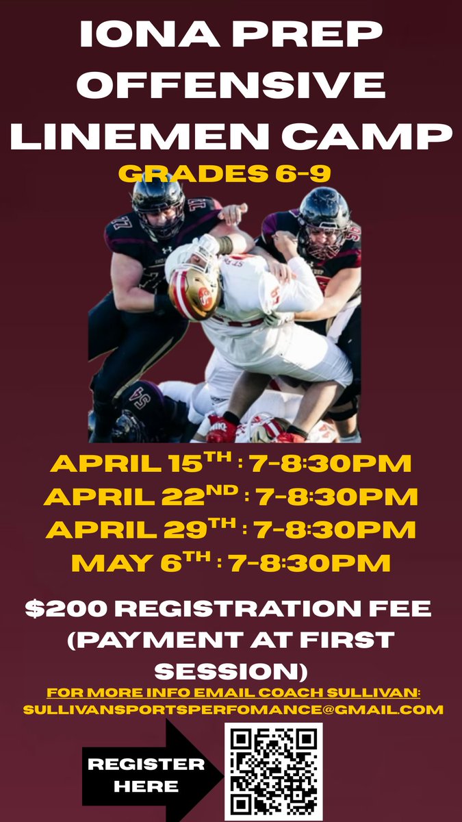 Iona Prep Football tweet media