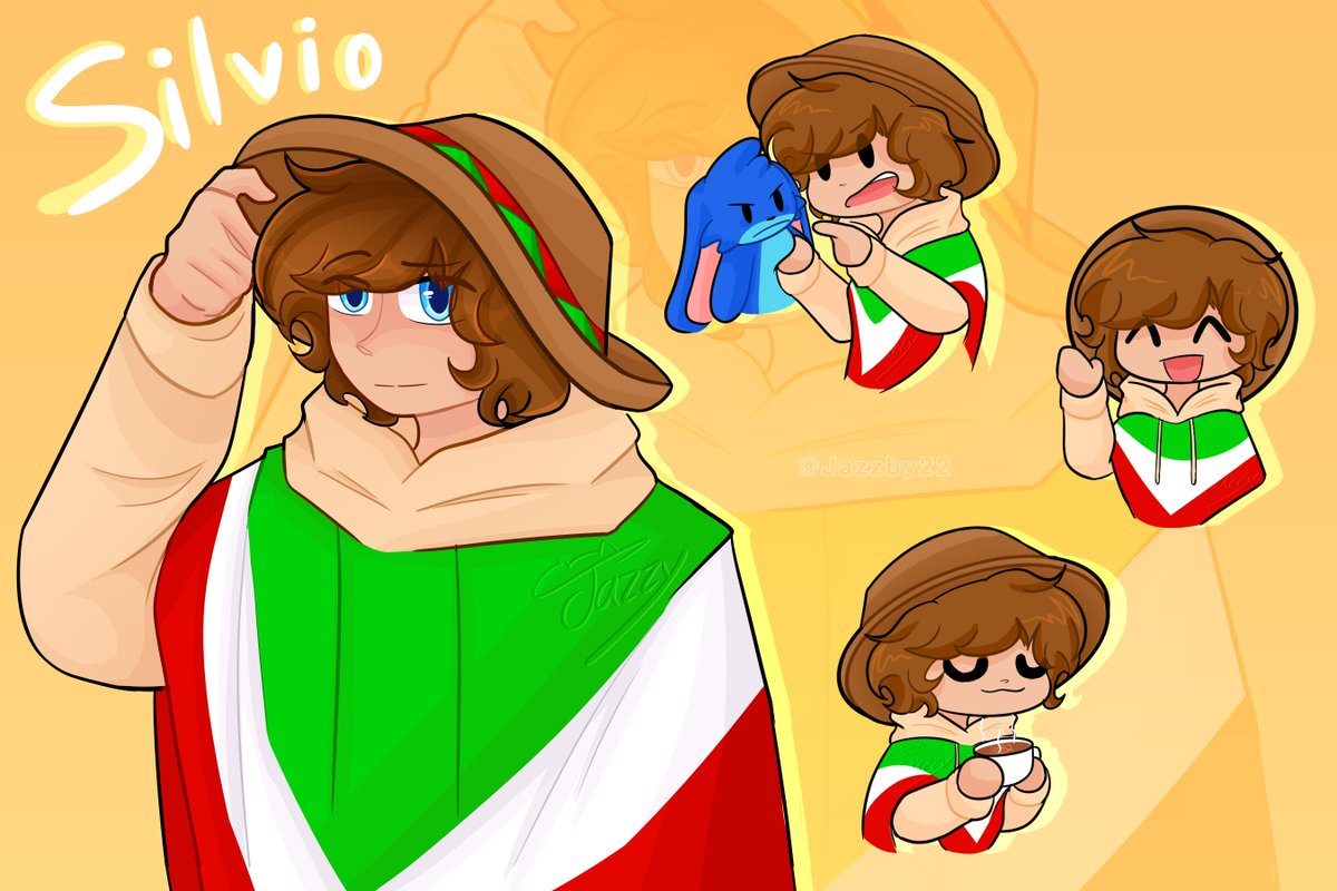 Muchos Silvios 🤙💛「 <a href="/silviogamer/">Silvio 悟</a> ☕︎ 」