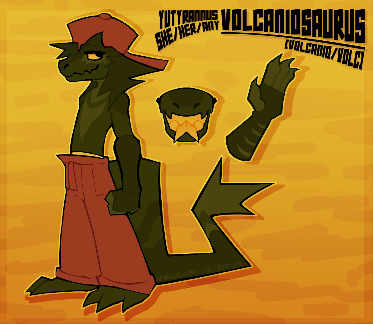 Volcaniosaurus's tweet photo. Remade my sona's reference sheets (including her alternate FPE version)

#fpe #fundamentalpapereducation https://t.co/VwZDxRUYqg