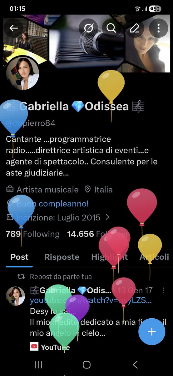 🎼Gabriella 💎Odissea 🎼 tweet media