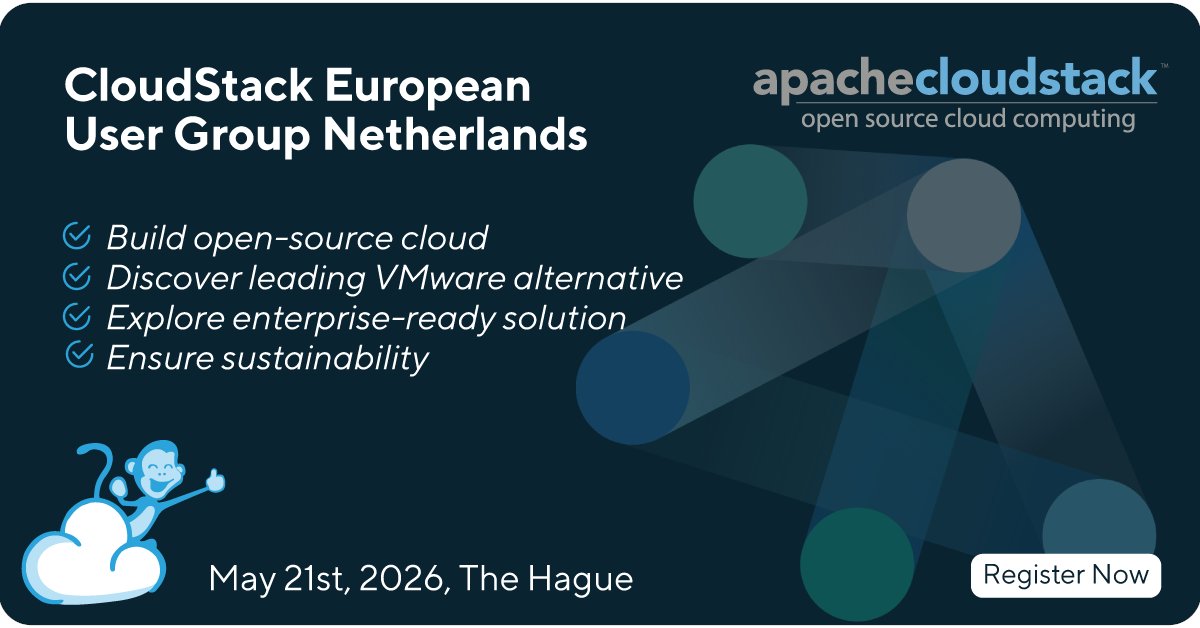 Apache CloudStack tweet media