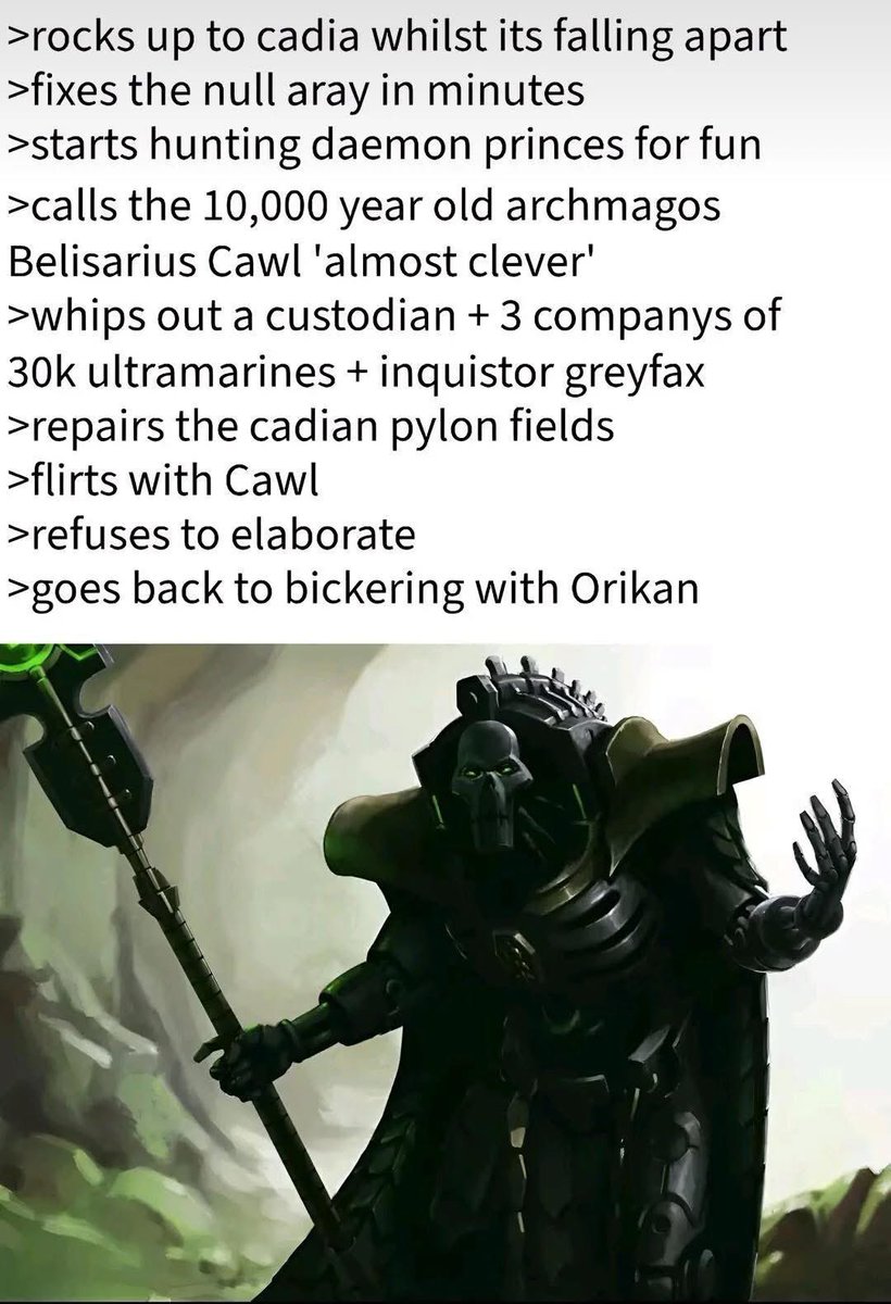 Lorgar Aurelian tweet media