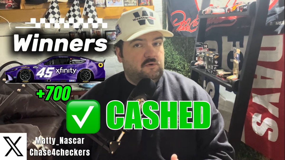 Chase For The Checkers tweet media