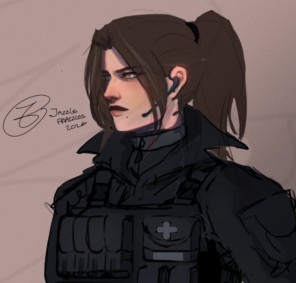 JFrazzles's tweet photo. Finally got round to making art of my R6 oc Evelyn c:
Definitely been a few years
#r6community #r6oc https://t.co/s3AycMHvCu