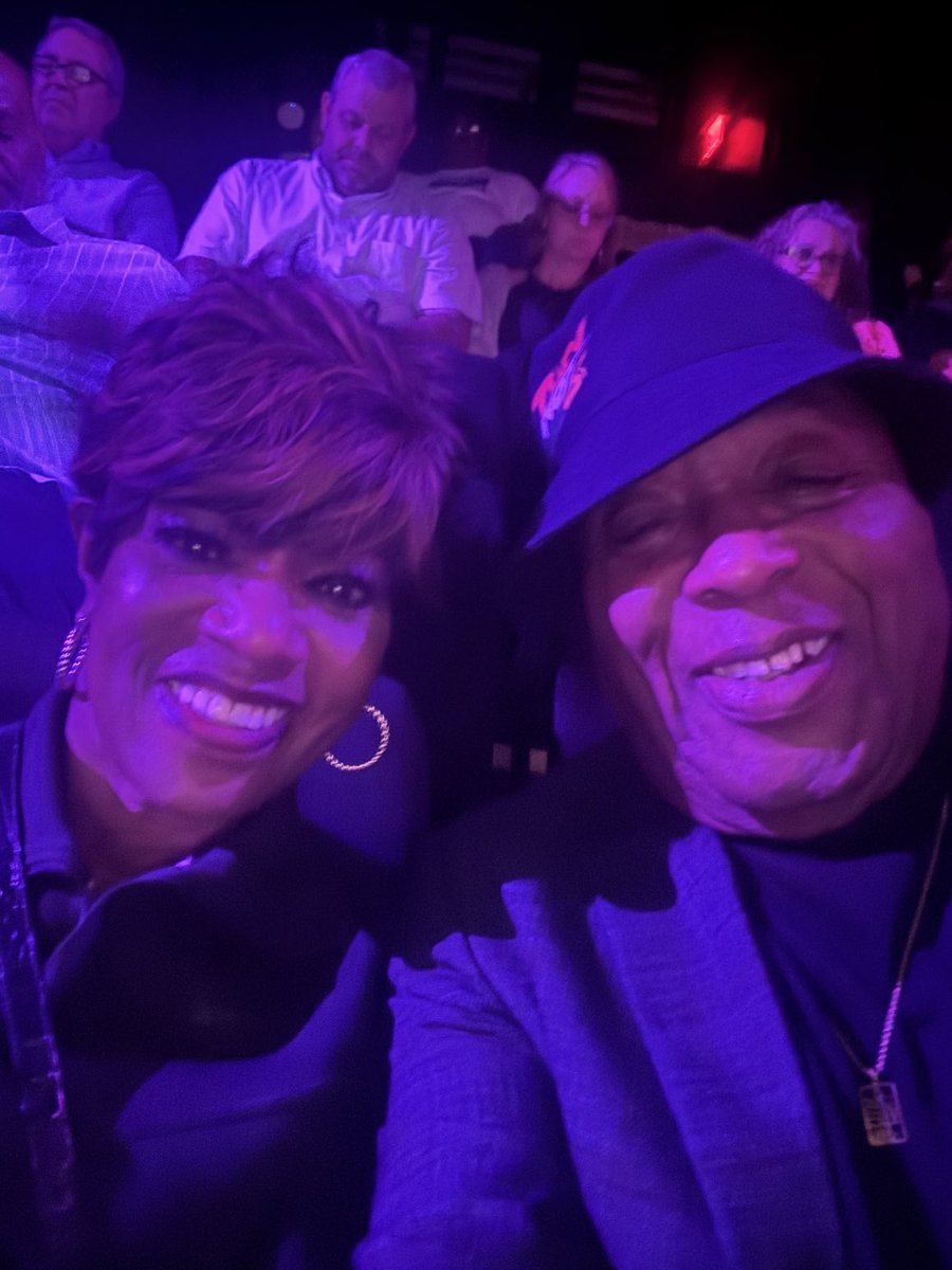 My Wife And I Enjoying An Evening Of Jazz With Kirk Whalum And Guests At Crosstown In Memphis Tennessee!