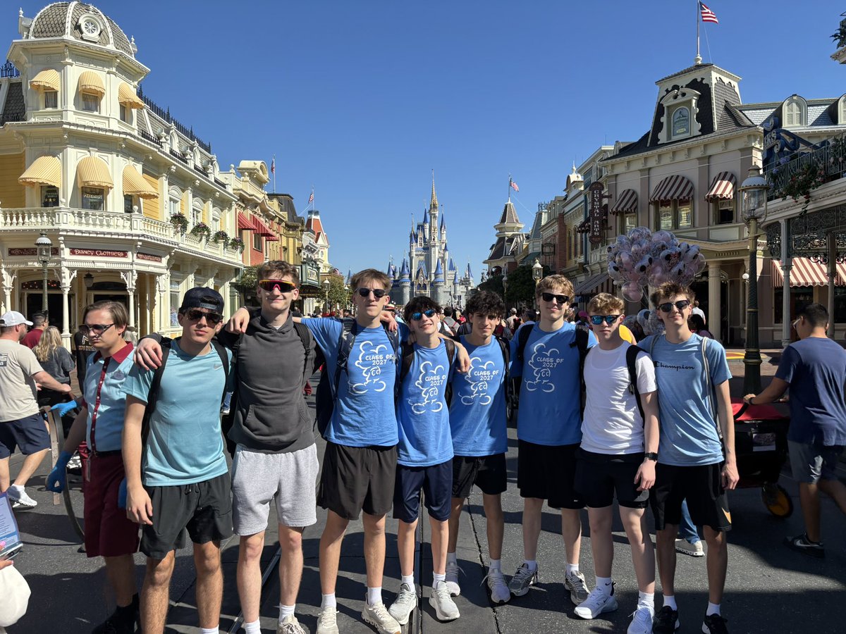 The Class of 2027 is having an amazing time in Disney on their Junior Class trip to Orlando. Tomorrow they head over to Universal!