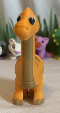 WiggliestToys's tweet image. Articulated toy for kids of all ages.   Benny the #Brachiosaurus wiggliesttoyshop.com/2025/07/25/ben… #dinosaur #Kids #Fidget #Black #Wiggles #Orange #Toy