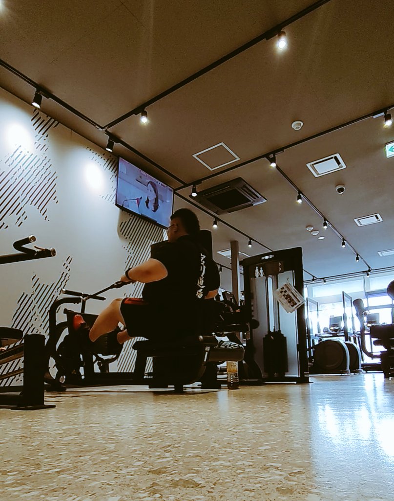 朝から良い運動