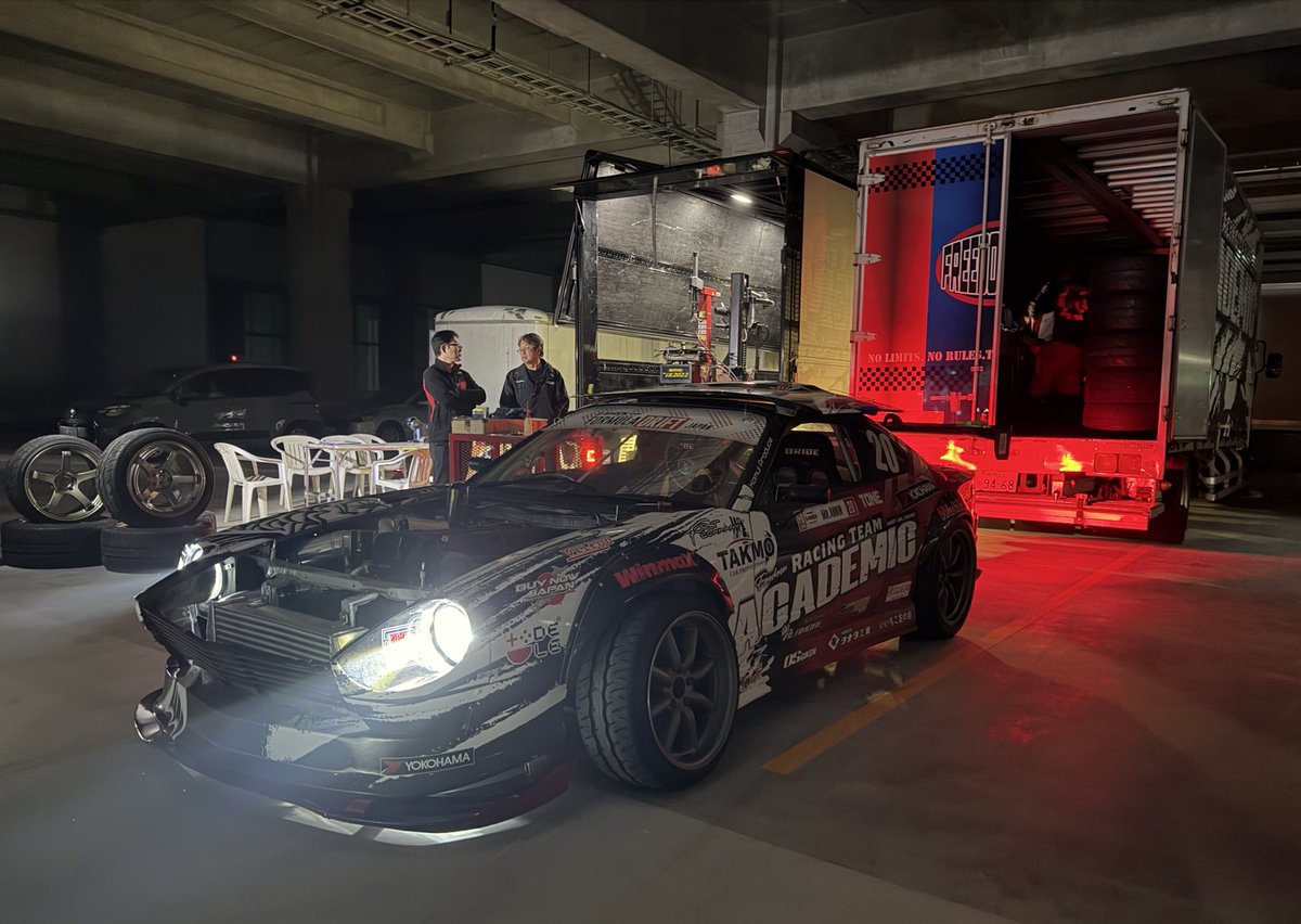 素晴らしい空間！ Red Bull Tokyo Drift #YokohamaRubber #WINMAX