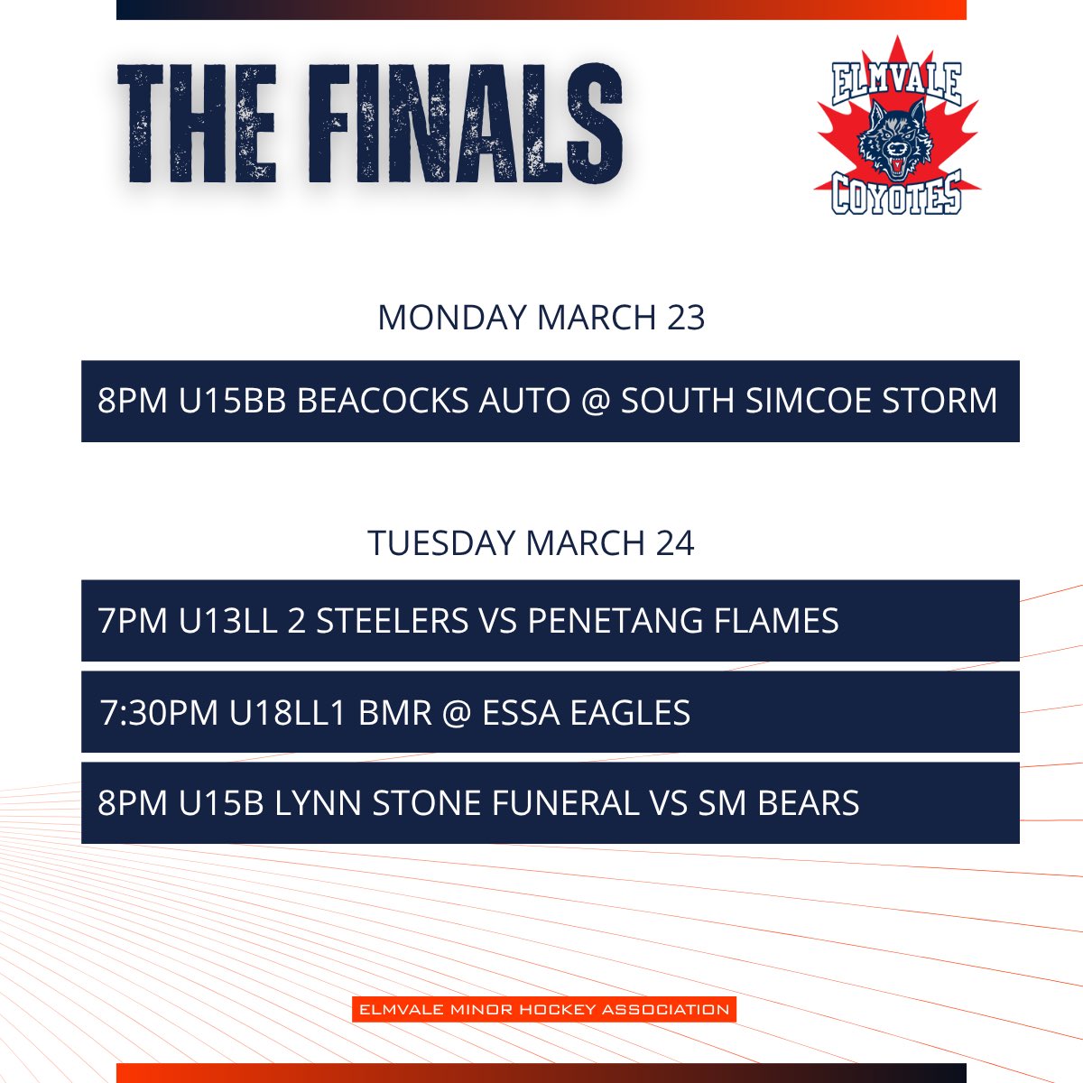 Elmvale Minor Hockey tweet media