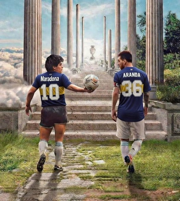 Pibe Bostermo 💙💛💙 tweet media