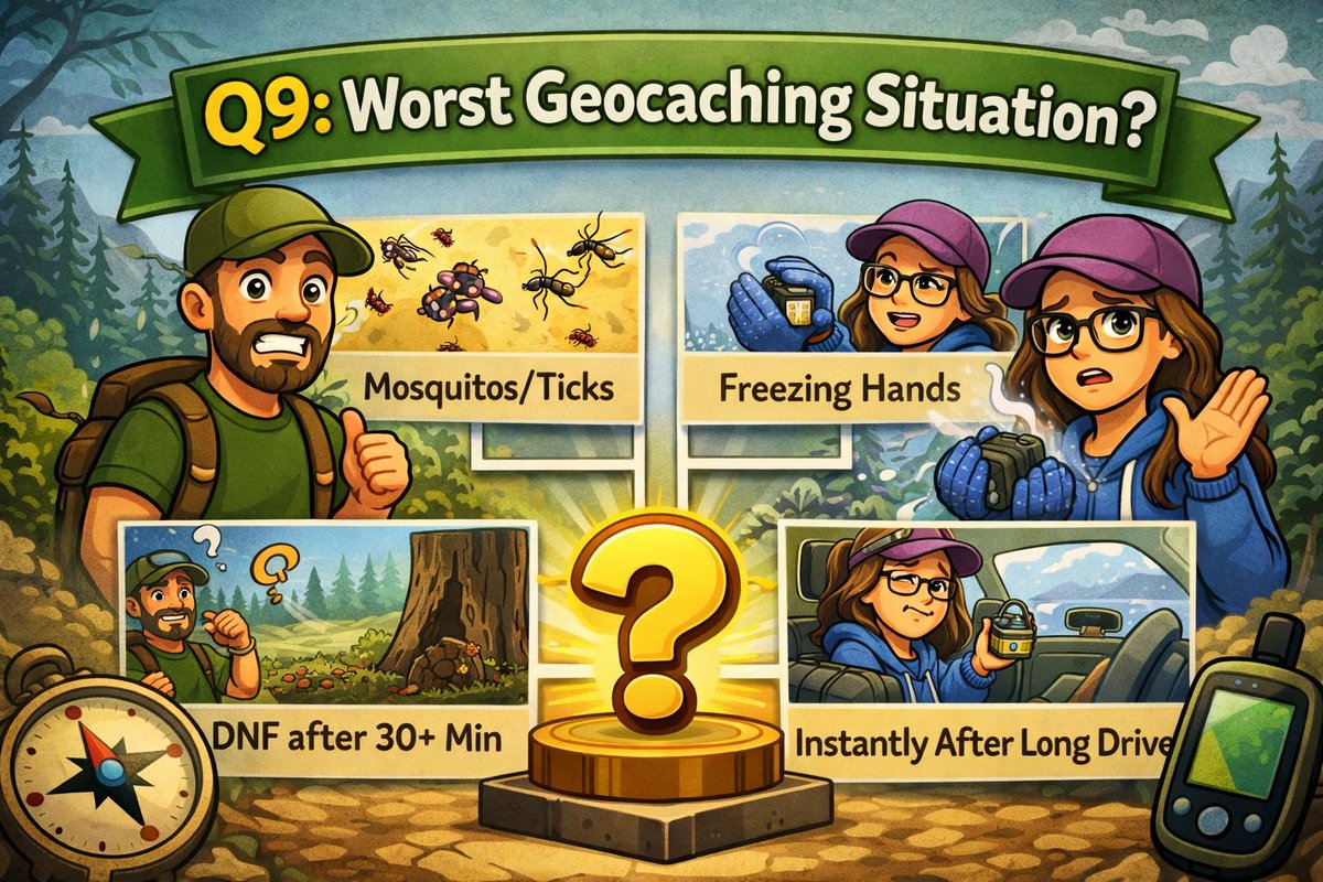 US Geocaching Hour tweet media