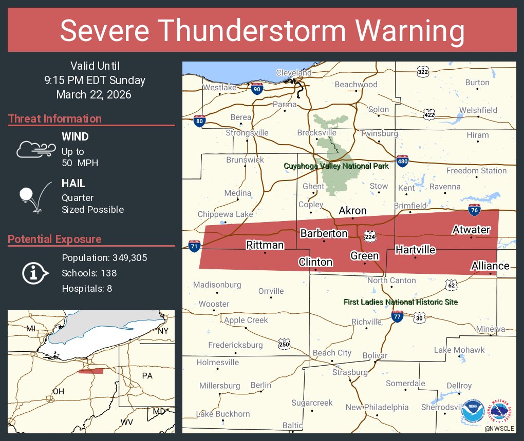 NWS Cleveland tweet media