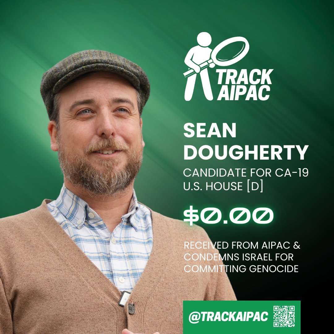 <a href="/RepJimmyPanetta/">Rep. Jimmy Panetta</a> Jimmy Panetta supports unlimited weapons for Israel. Support <a href="/Sean4congress_/">Sean for Congress</a> instead! #CA19