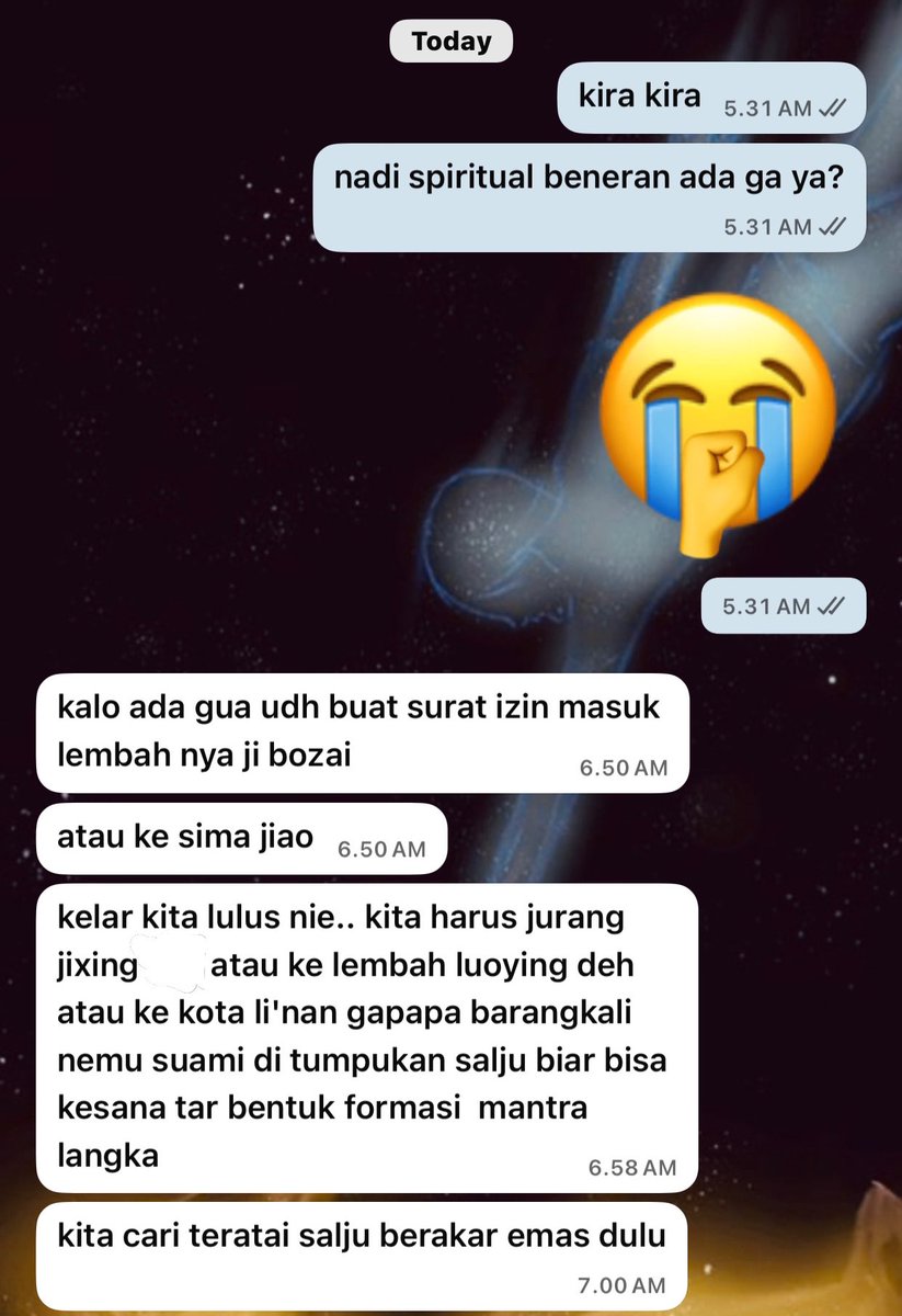 KETAWA BANGET SIAL😭 obrolan korban penghuni hengdian😭✊🏻