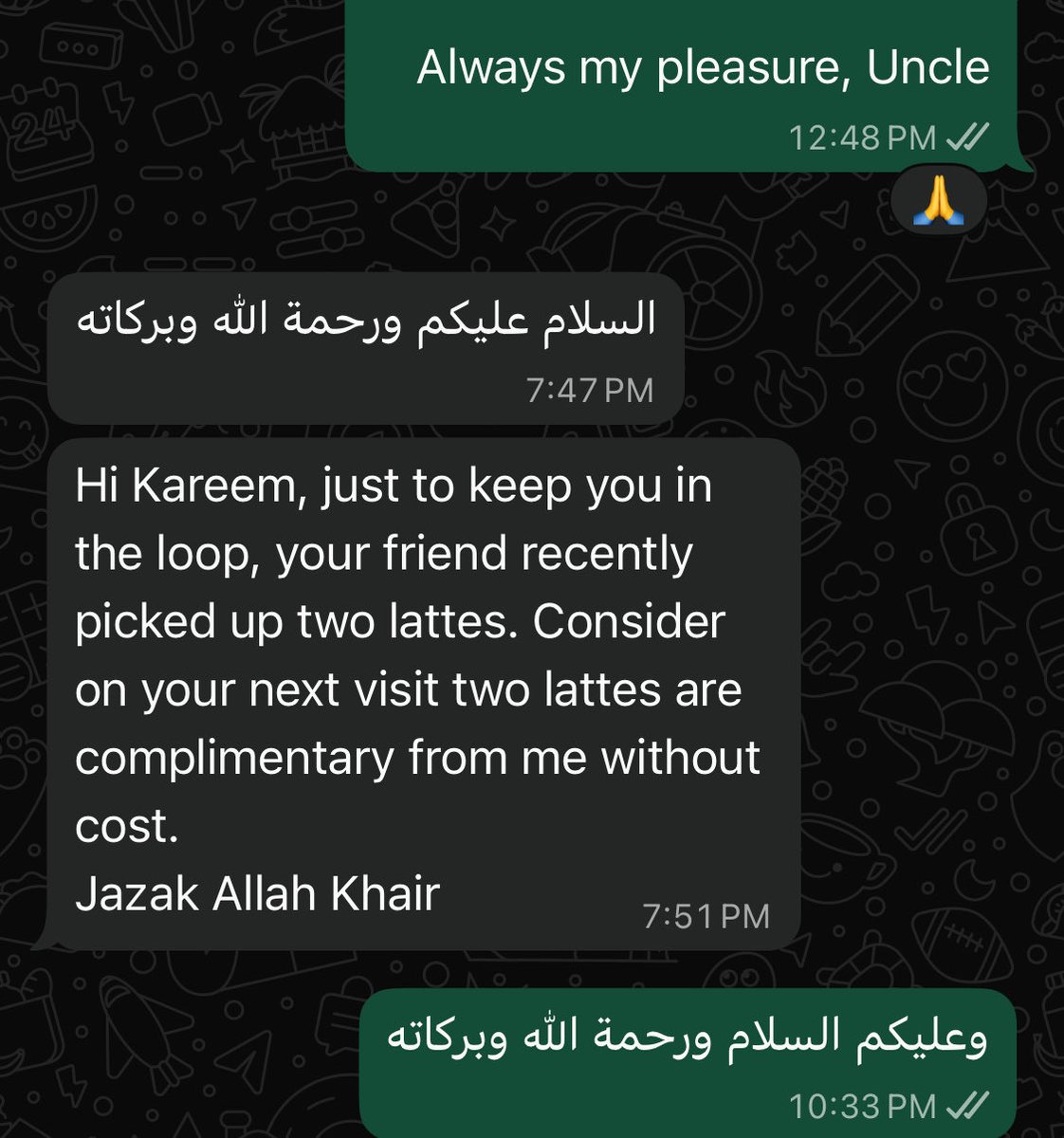 affendian's tweet photo. pov: your local cafe is owned by the sweetest pakistani uncle https://t.co/IK4LJQPgny