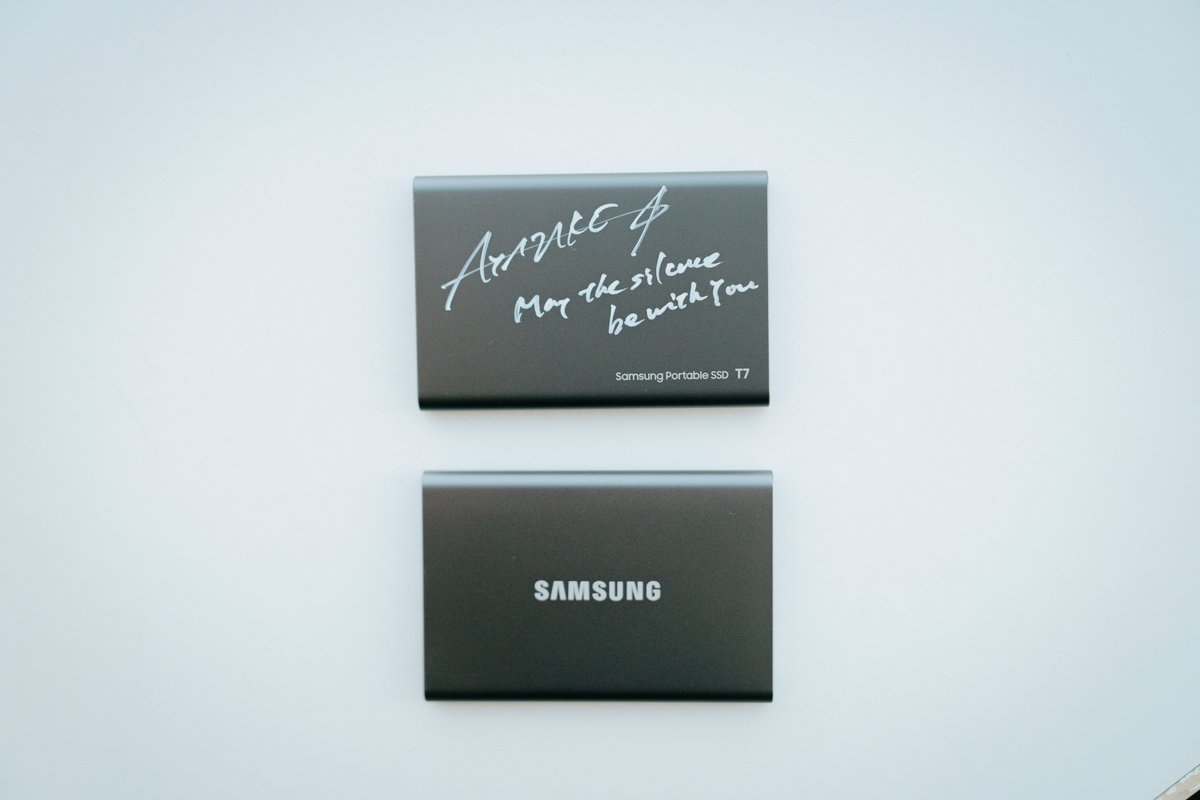 Samsung SSD CREATOR'S NOTE tweet media