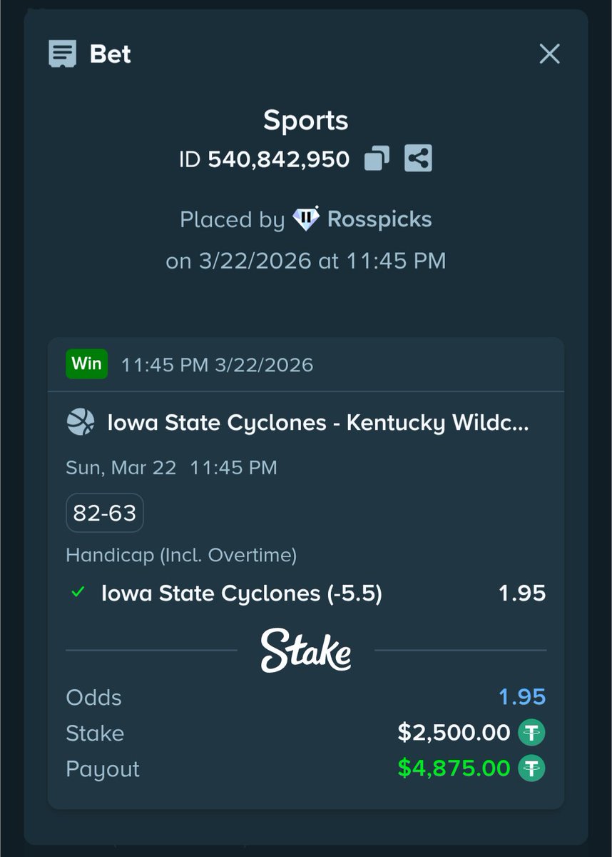 Ross picks tweet media