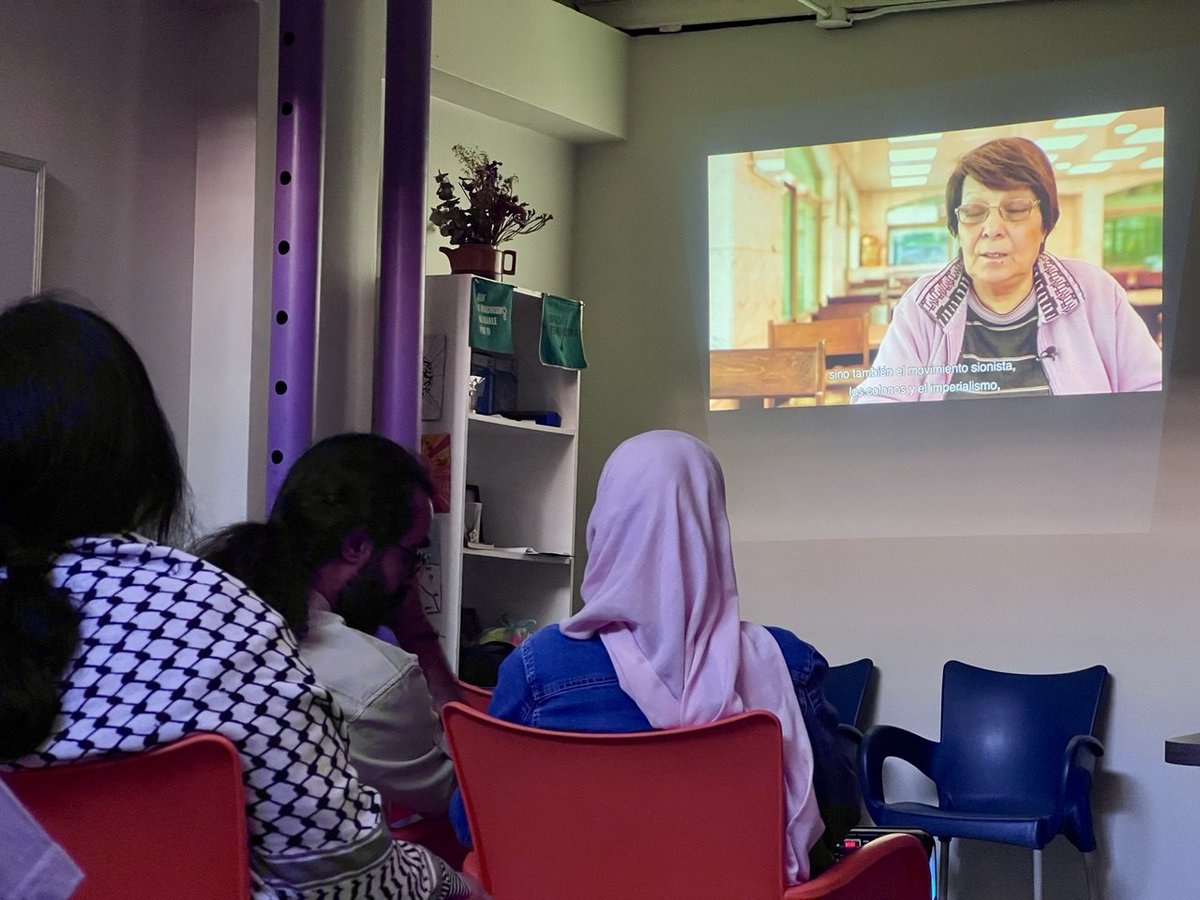 🎬 "Hijas de la Nakba” en Tinta Violeta sede Altagracia: mujeres palestinas resistiendo a la colonización y al patriarcado.

🇵🇸 Que la memoria se vuelva acción: feminismo popular es lucha y solidaridad sin fronteras.