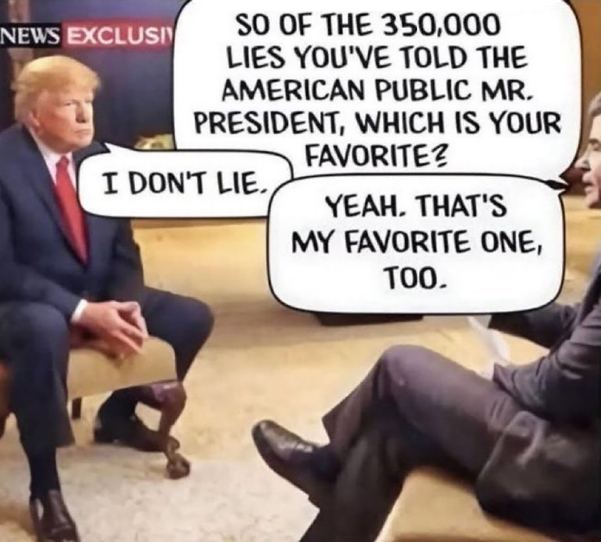 HabsHappy's tweet photo. @RpsAgainstTrump Trump Lies: America has lost count https://t.co/UZ5pDVt0Nw