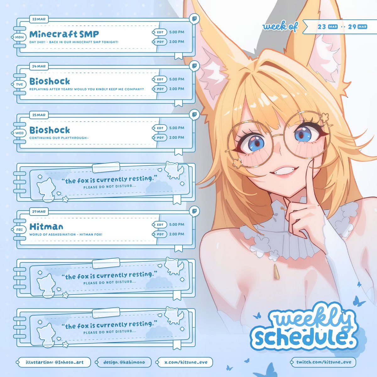 ✦ Kitsune Eve | SUBATHON ARC ☘︎ ݁˖ tweet media