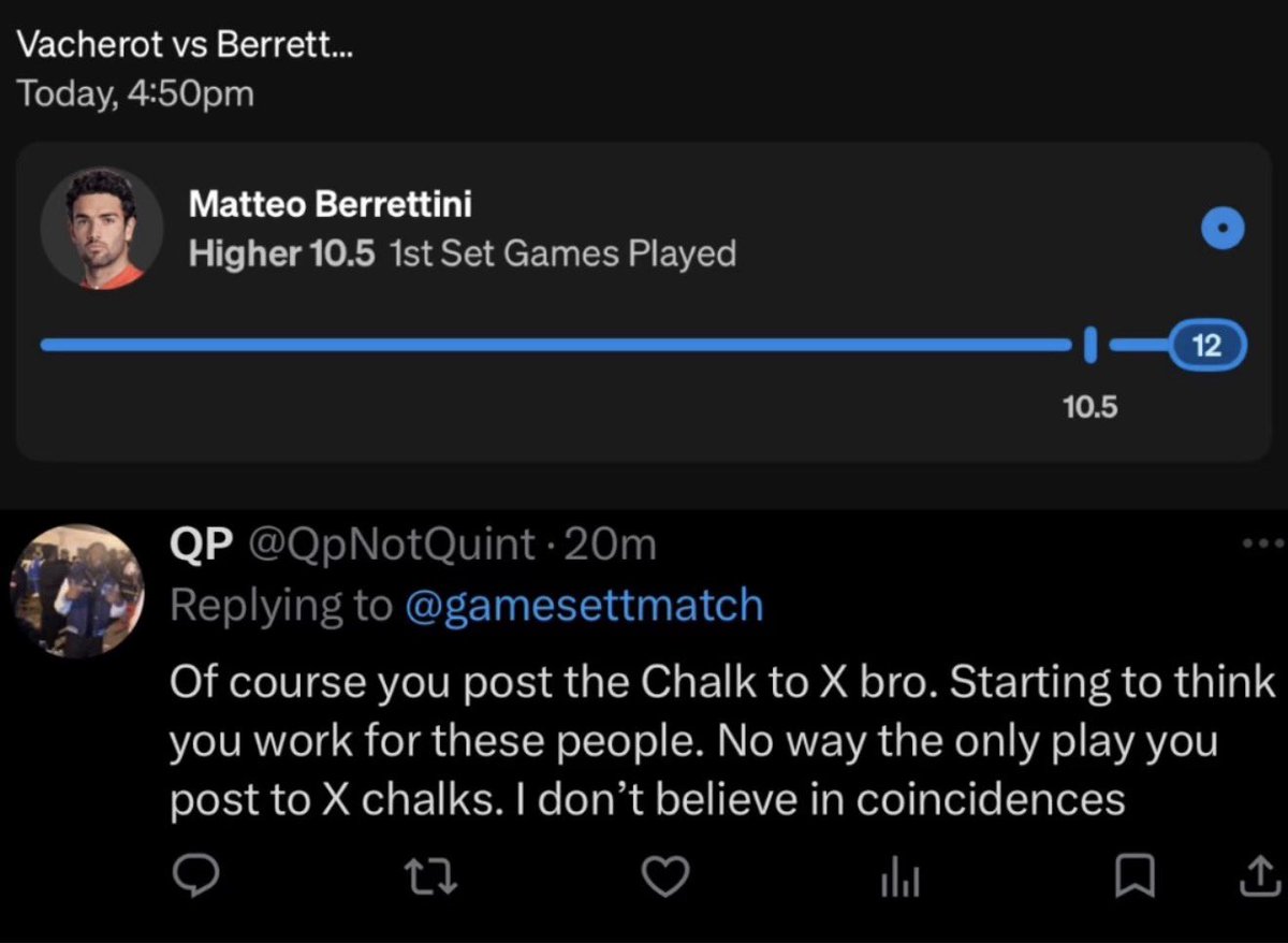 GSM 🎾 tweet media