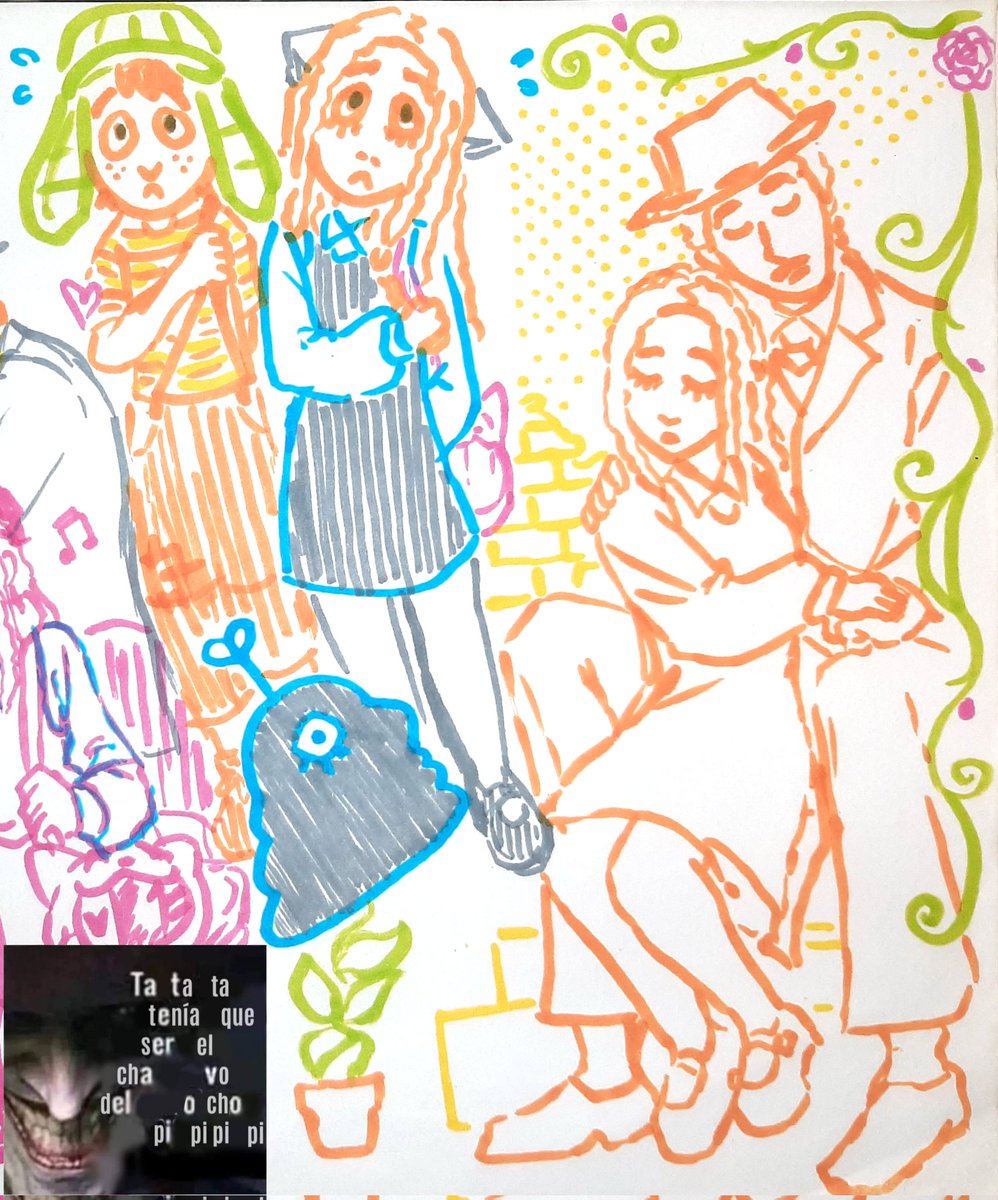 DaNK is Jirafales' valentine!🕰️ tweet media